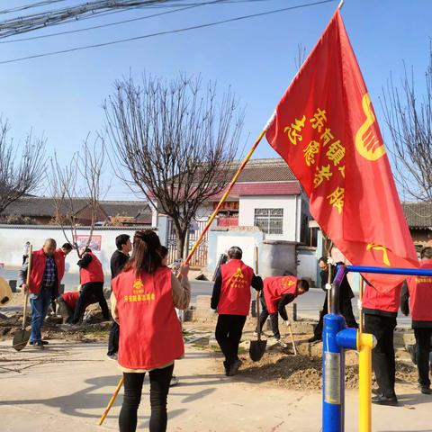 边家庄村“义务植树.美化环境”活动