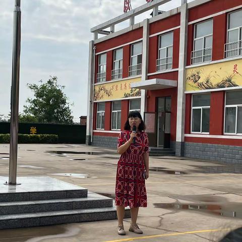 快乐过暑假 安全不放假——南油村小学暑假安全教育会