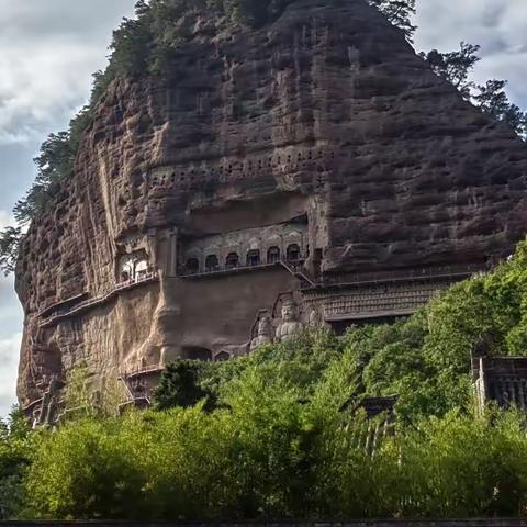 痴迷陇甘南，狂游麦积山