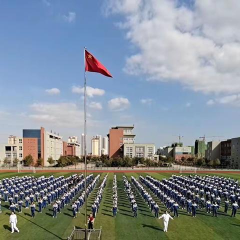 阳光体育心飞扬，活力四射满校园—海阳市亚沙城初级中学阳光大课间活动