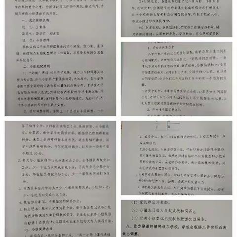 小组合作促发展  团结一心向前进