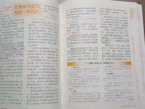 敦煌市第五小学二年级（2）班《不输在家庭教育上》如果孩子成为和你一样的人