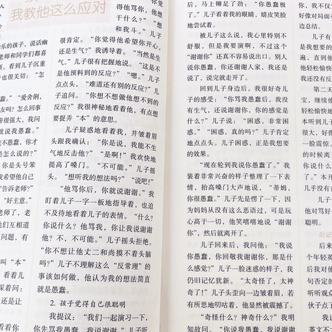 不输在家庭教育上《孩子被人骂我教他这么应对》