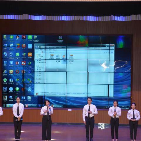 与圣贤为友与经典同行﻿--我校师生参加县经典诵读比赛 成绩喜人