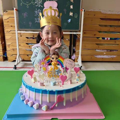 张梓琪小美女的5岁生日