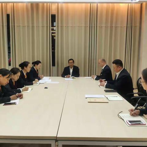 凝心聚力，决战旺季-韩城农商银行营业部党支部召开党员大会