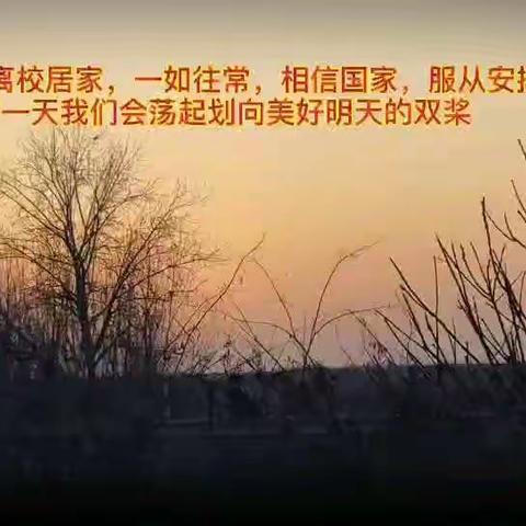 下河中学——抗击疫情我们在行动