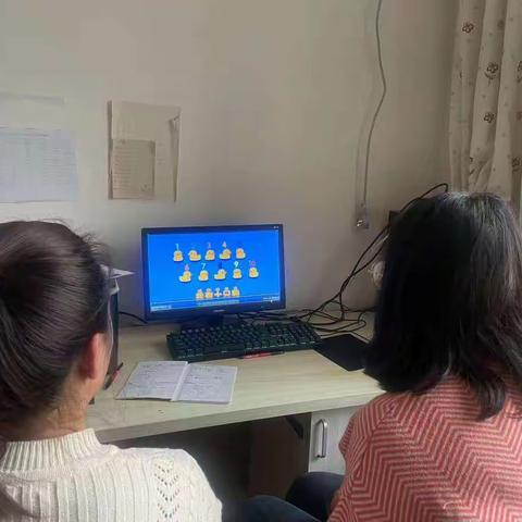 新乐市正莫学区康庄小学观摩优质数学课