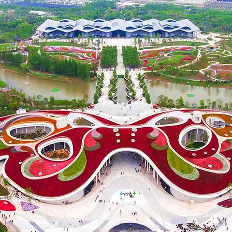聚焦崇明岛  花开中国梦  ——2021上海花博会随拍随感