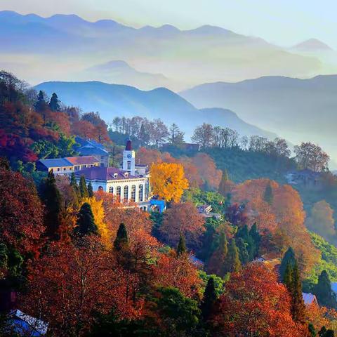 秋染莫干山