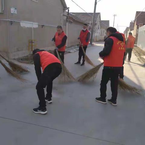 最美朱家文庄村青年志愿者