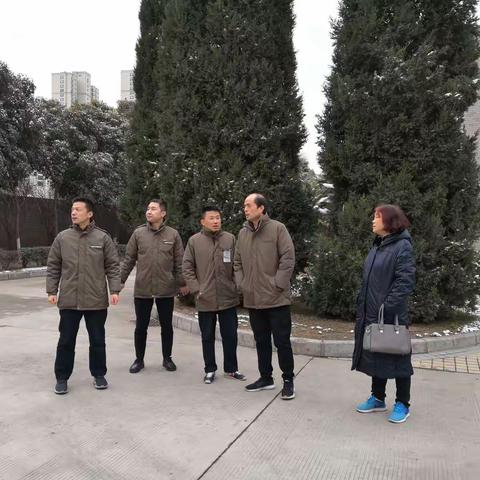 污水公司副总经理刘雄科带队到中水公司进行节前安全检查