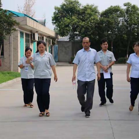 污水公司领导来我司进行安全生产大检查