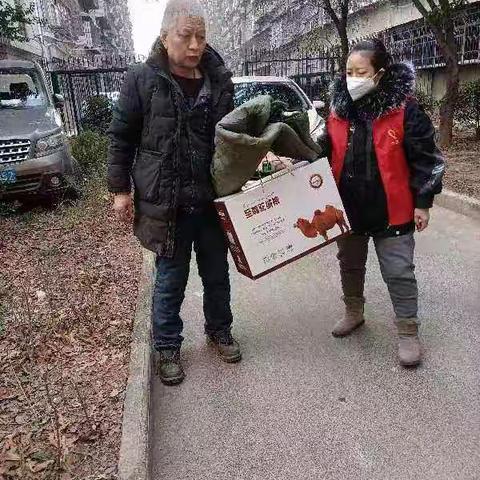 寒流来袭，温暖传递—迎春社区在行动