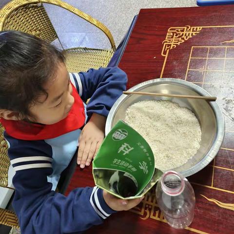 木棍提大米——彤宝的科学小实验二