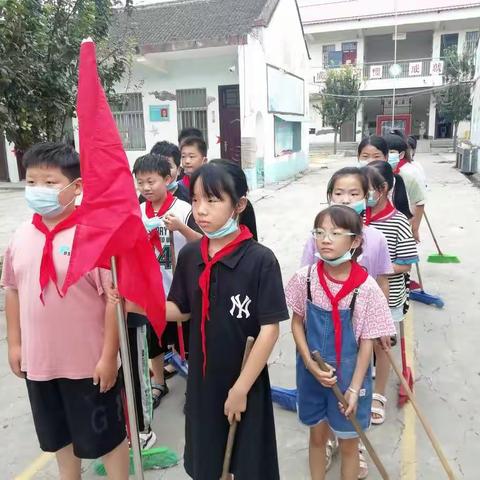 劳动最光荣——郇封镇东常村中心小学义务劳动日劳动纪实