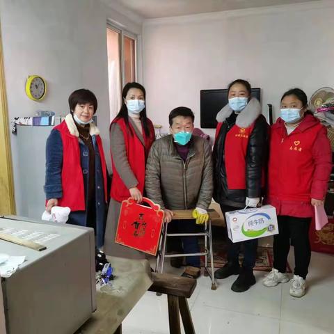 孙渡街道文安社区开展“关爱残疾人 温情满社区”。