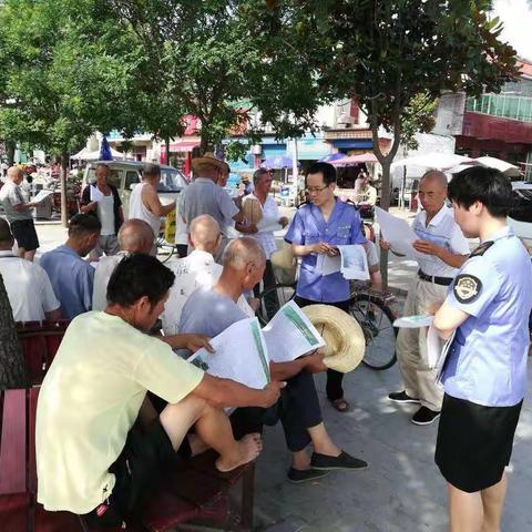 鄠邑区祖庵镇开展了主题2019食品安全宣传周活动