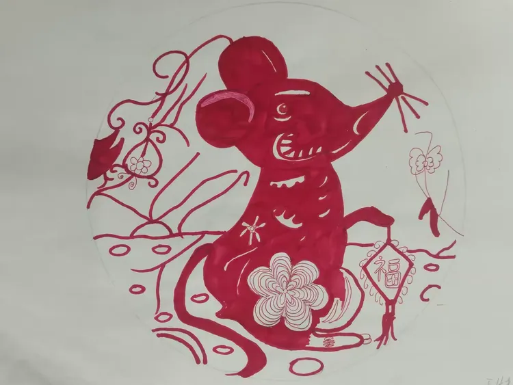 【带着画笔游祖国】之南京剪纸篇——鲍沟镇中心小学妙笔画社