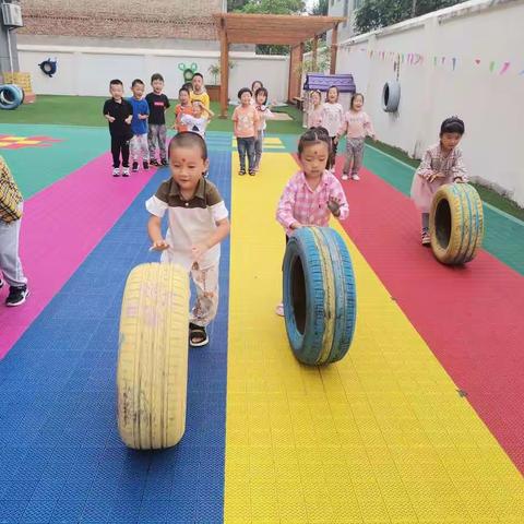 《玩转轮胎》大一班