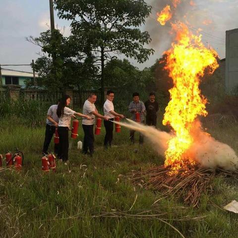 灭火器使用方法