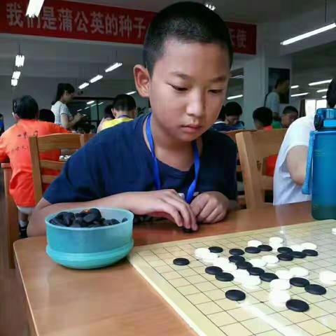 儿子和围棋