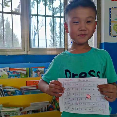 认真书写我最棒！--梭庄小学一年级第一周作业