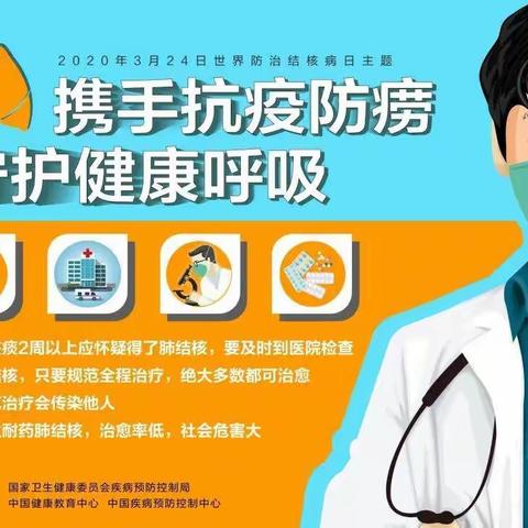 携手抗疫防痨 守护健康呼吸——3.24世界防治结核病日