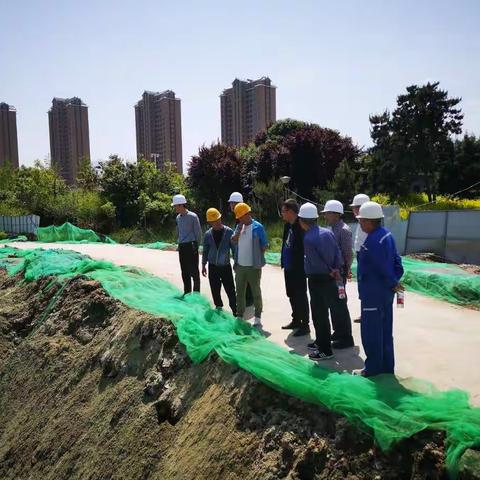 工程建管公司开展“五一”节前安全检查