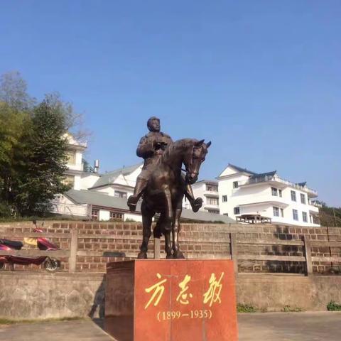 采风啦！采风啦！市三小走进志敏故里  感受英雄悲歌！