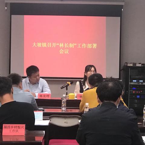 大坡镇召开森林资源防控工作部署会议。