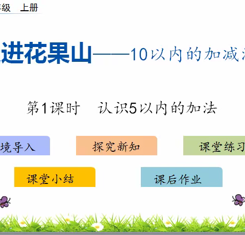 《5以内的加法》（加法的初步认识）教学过程及反思