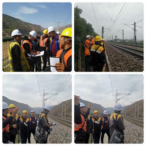 兰州接触网维修车间奋战陇海                                     二期集中修