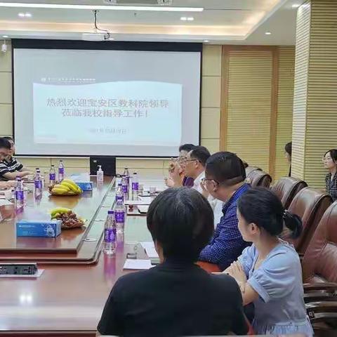 立新湖外国语学校区教科院莅临指导纪实