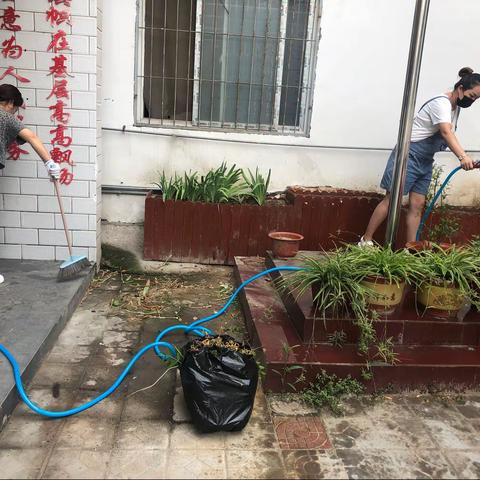 禹西社区大清扫