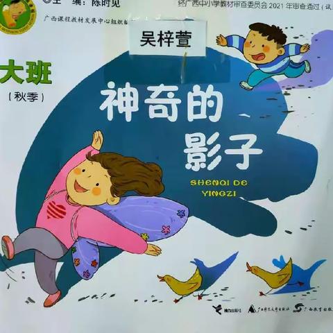 扶绥县岜盆乡中心幼儿园大三班11月主题活动《神奇的影子》