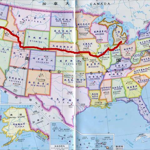 2015年8月美国行（去程）