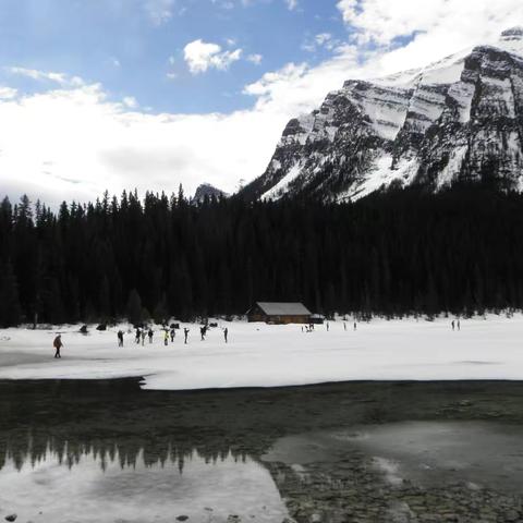 五月班芙冰雪天