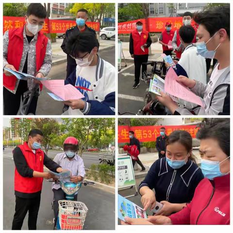 隆尧县多部门联动开展垃圾分类宣传活动