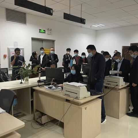 省、市调研组驻江川区调研三平台联通办理农村不动产登记试点工作