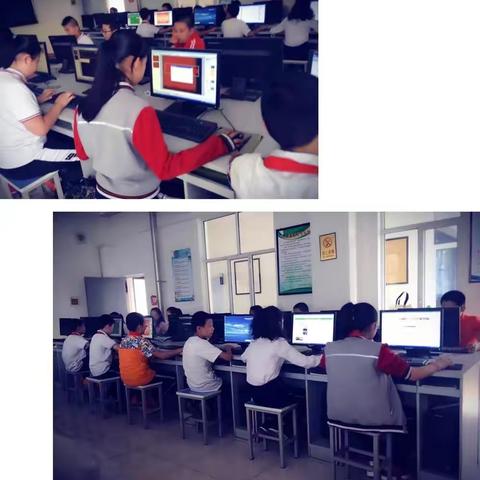 海勃湾区光明路小学计算机社团活动