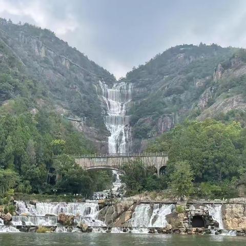 记天台大瀑布日游