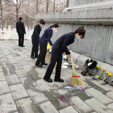 清明祭奠英烈魂 迎雪踏松忆初心—甘南县实验小学清明节祭典英烈活动纪实