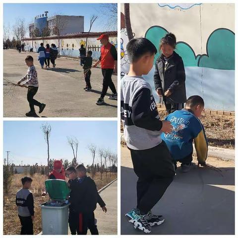 新时代文明建设——麻黄梁镇十八墩小学“学雷锋”劳动实践活动