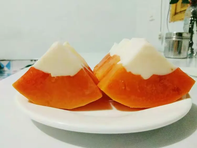 木瓜奶冻