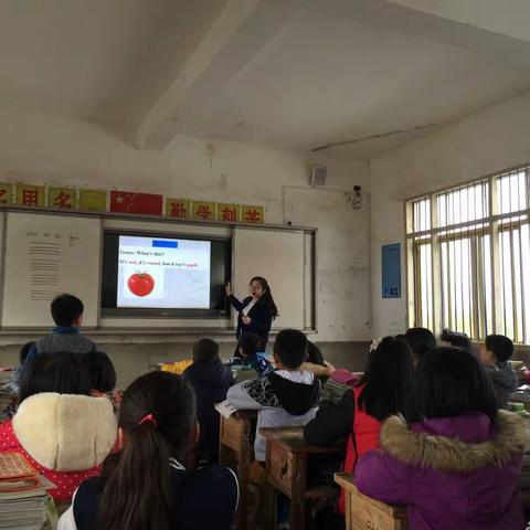 湖上片区英语优质课竞赛精彩纷呈