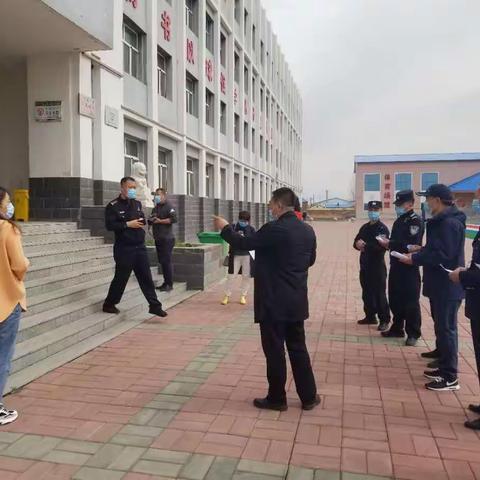 鄂温克市场监督管理所为巴音哈达苏木中心小学安全复课保驾护航