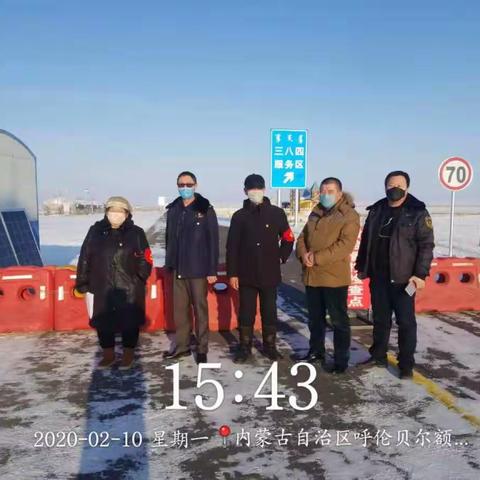 鄂温克市场监督管理所在鄂温克民族苏木阿达盖社区营业场所和卫生院做好防控检查工作