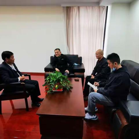 科技馆党支部走访中小微企业