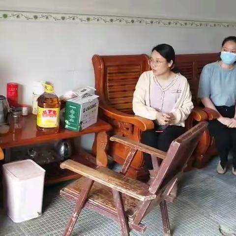 兰洋镇妇联开展援沪医护人员家庭慰问活动